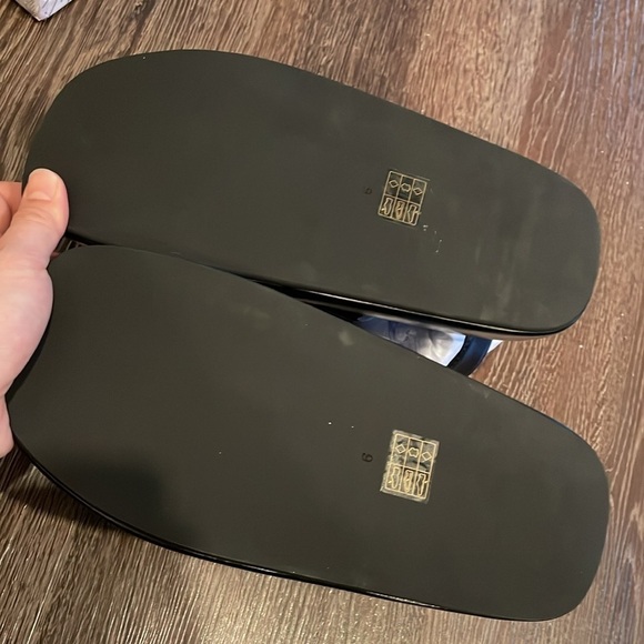 🖤Nwt Jeffrey Campbell Devis bolo greek straps Sandals in Black noir leat… - Picture 10 of 10